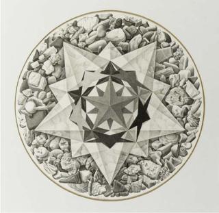 Maurits Cornelis Escher - Order and Chaos (Bool 402)