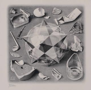 Maurits Cornelis Escher - Order And Chaos I (B. 366)