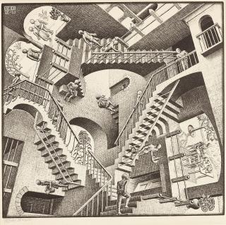 Maurits Cornelis Escher - Relativity