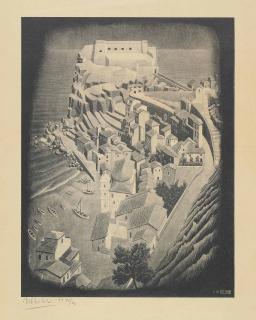 Maurits Cornelis Escher - Scilla, Calabria, January 1931