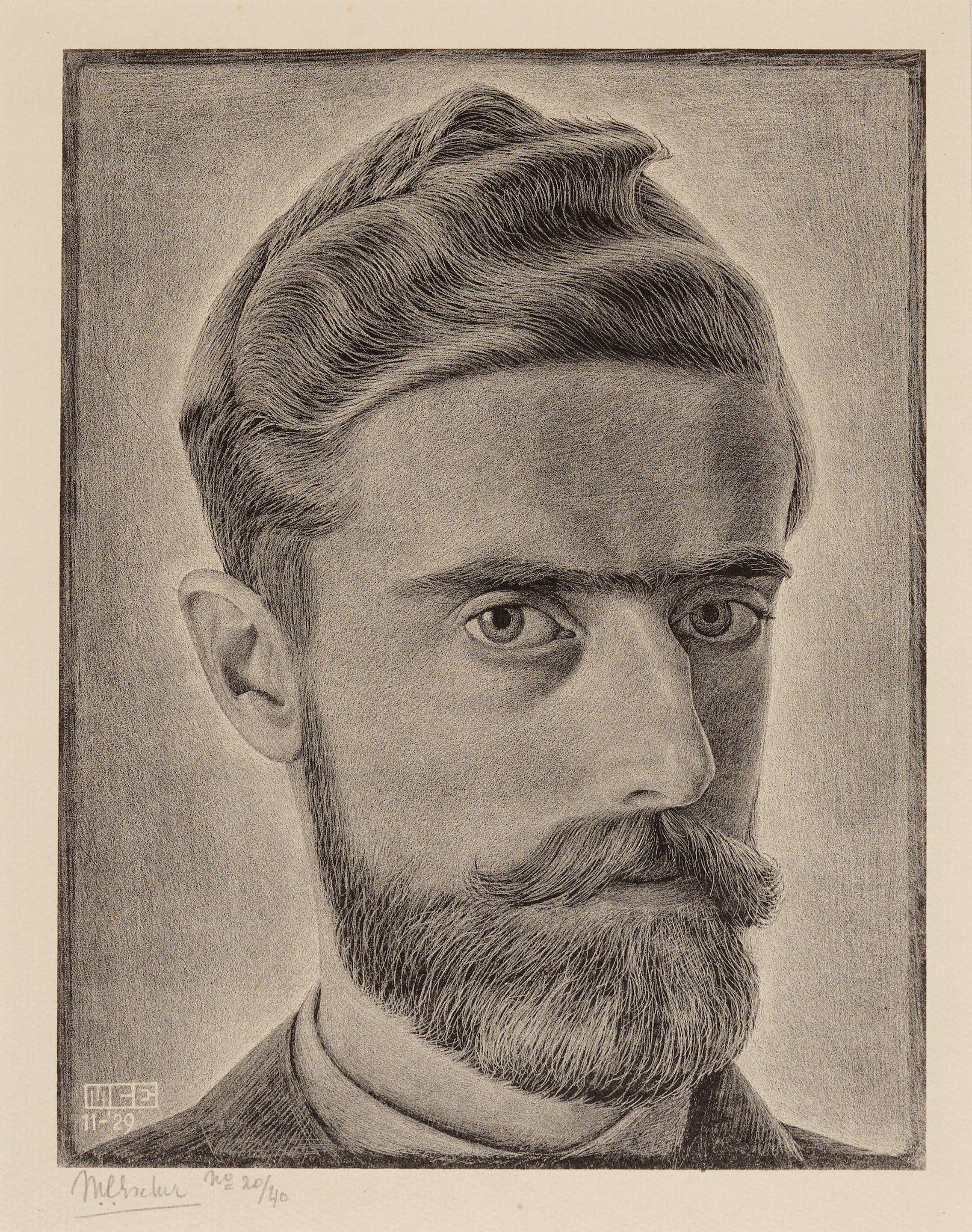Maurits Cornelis Escher - Self Portrait
