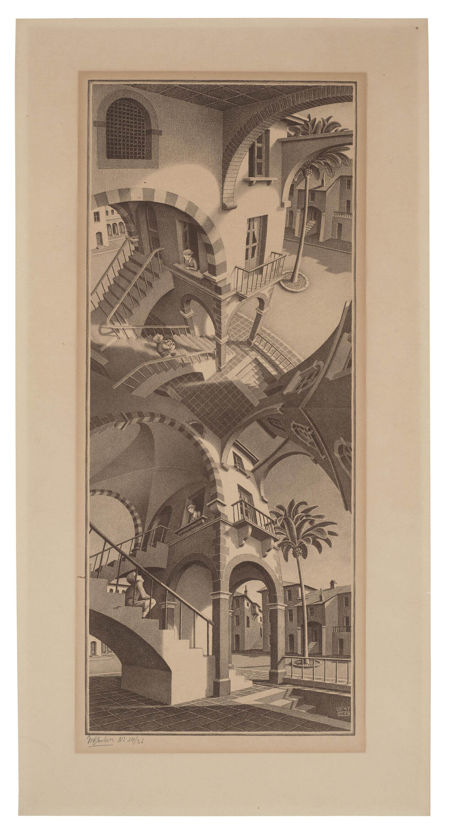 Maurits Cornelis Escher - Up And Down
