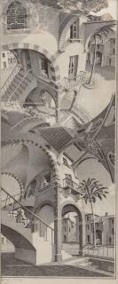 Maurits Cornelis Escher - Up and Down