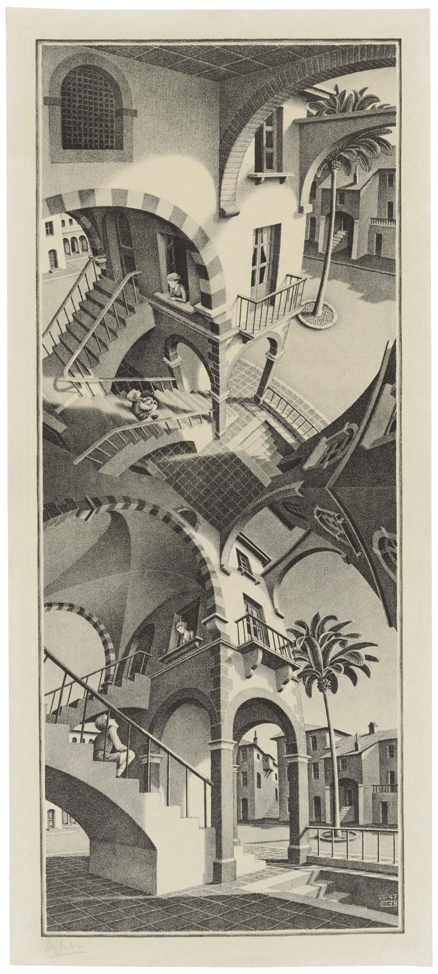 Maurits Cornelis Escher - Up And Down