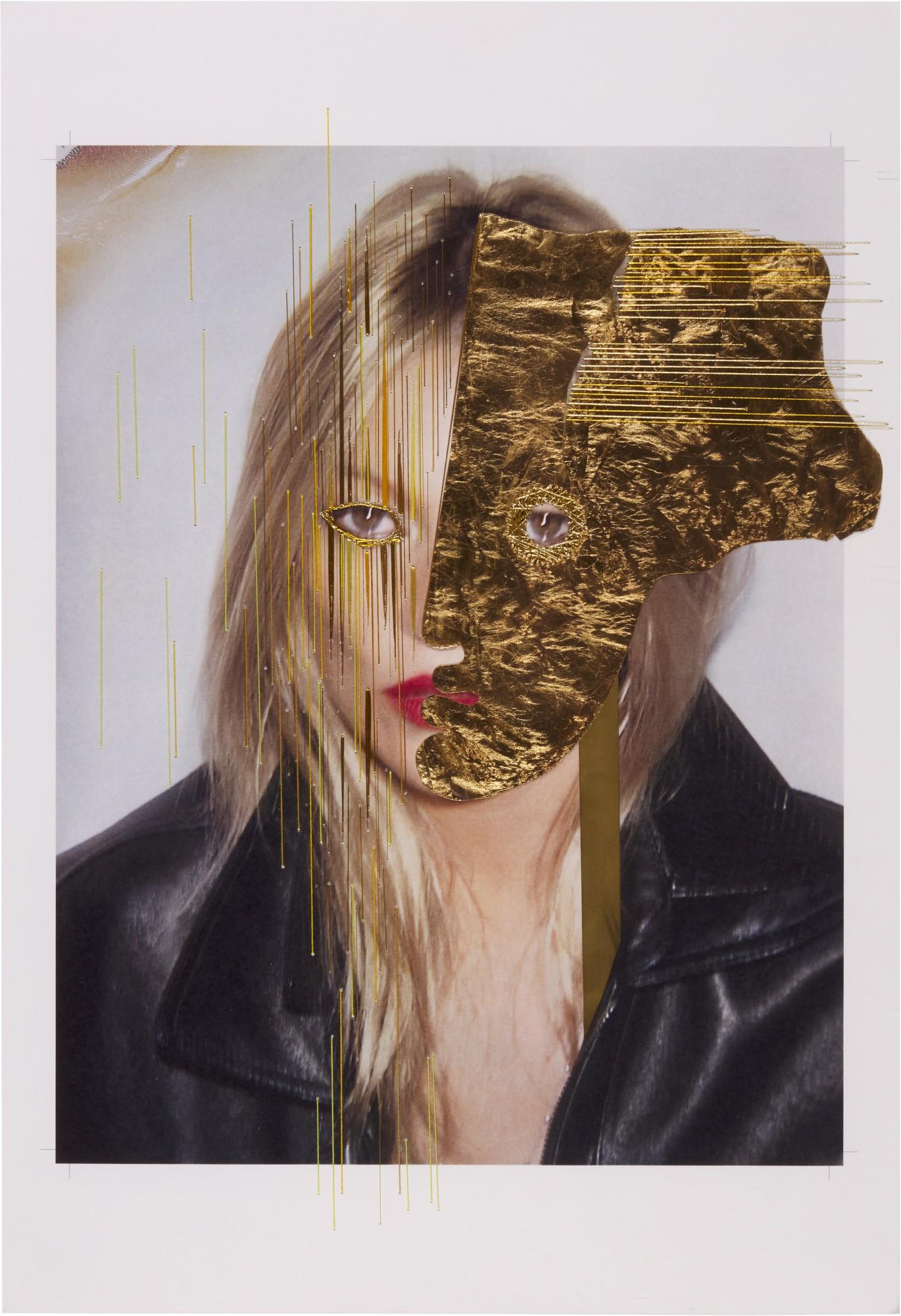 Maurizio Anzeri - \'The Art of Self Service, Kate: Gold Like the Air of Summer\', (Kate Moss - photographed by Ezra Petronio for Self Service Magazine), 2019