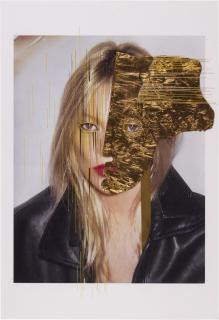 Maurizio Anzeri - \'The Art of Self Service, Kate: Gold Like the Air of Summer\', (Kate Moss - photographed by Ezra Petronio for Self Service Magazine), 2019