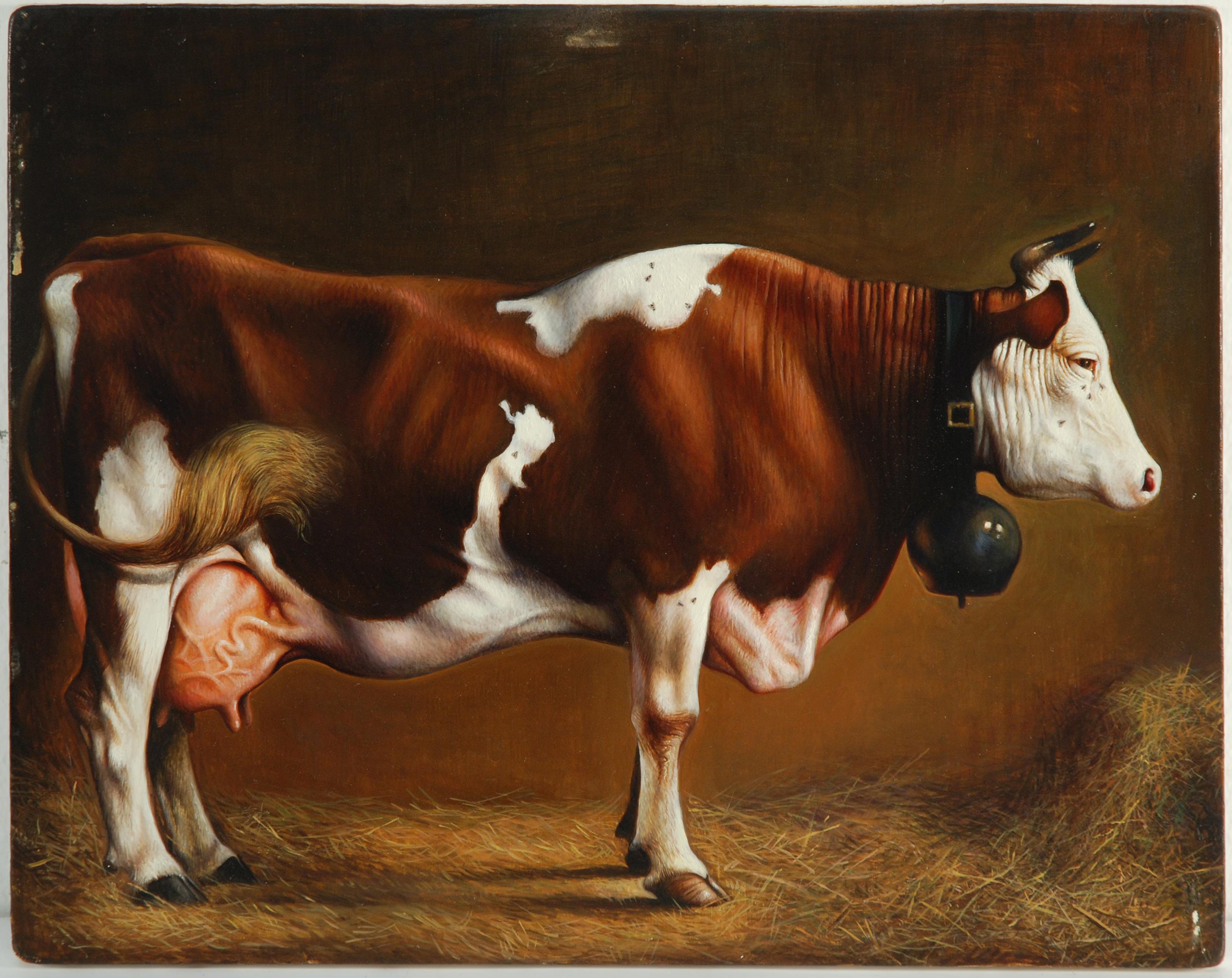 Maurizio Bottoni - Piccola mucca - Studio per grande mucca