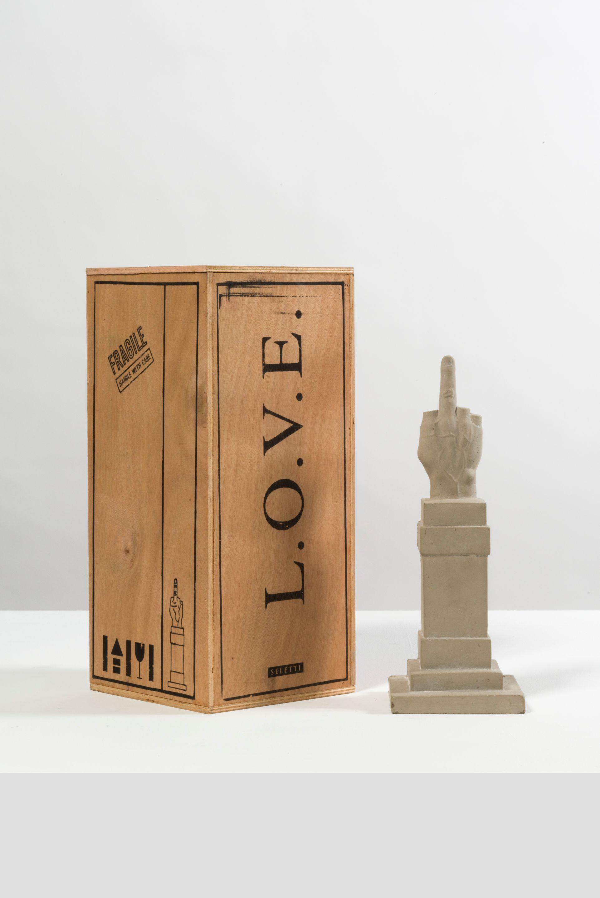 Maurizio Cattelan - L.O.V.E, 2014