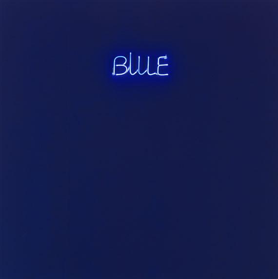 Maurizio Nannucci - Blue