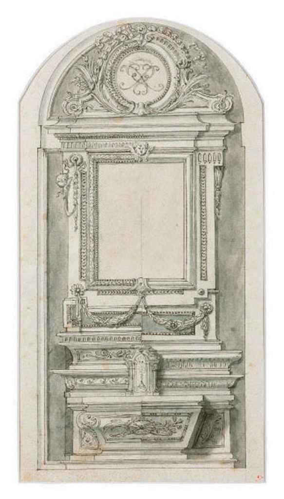 Mauro Antonio Tesi - A design for a tomb