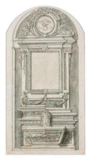 Mauro Antonio Tesi - A design for a tomb