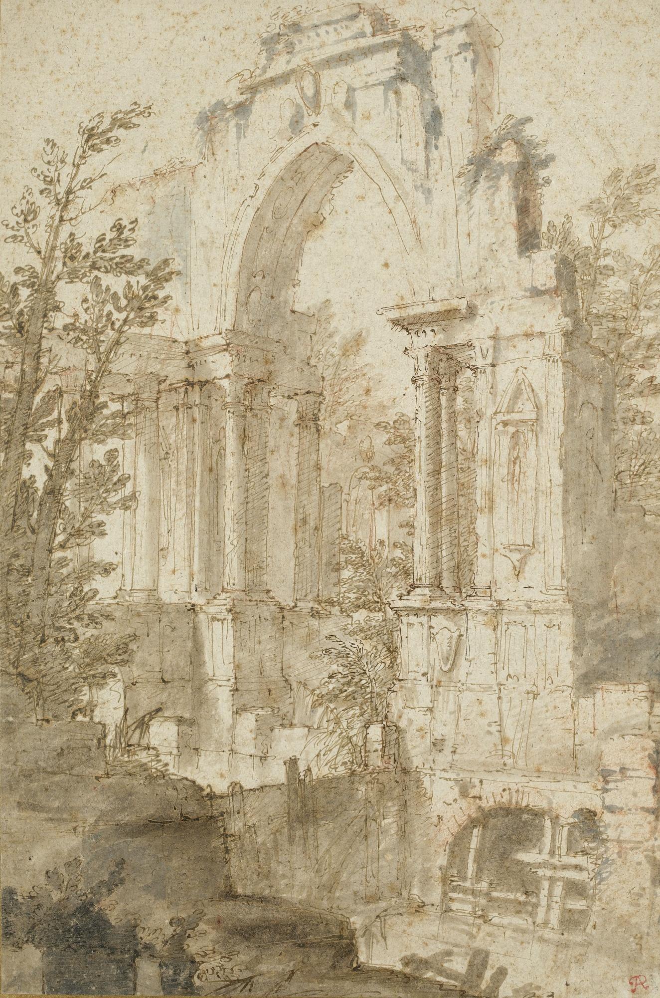 Mauro Antonio Tesi - Landscape With Ruins