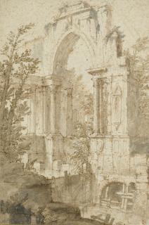 Mauro Antonio Tesi - Landscape With Ruins