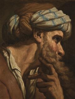 Mauro Gandolfi - Head Of A Man Wearing A Turban