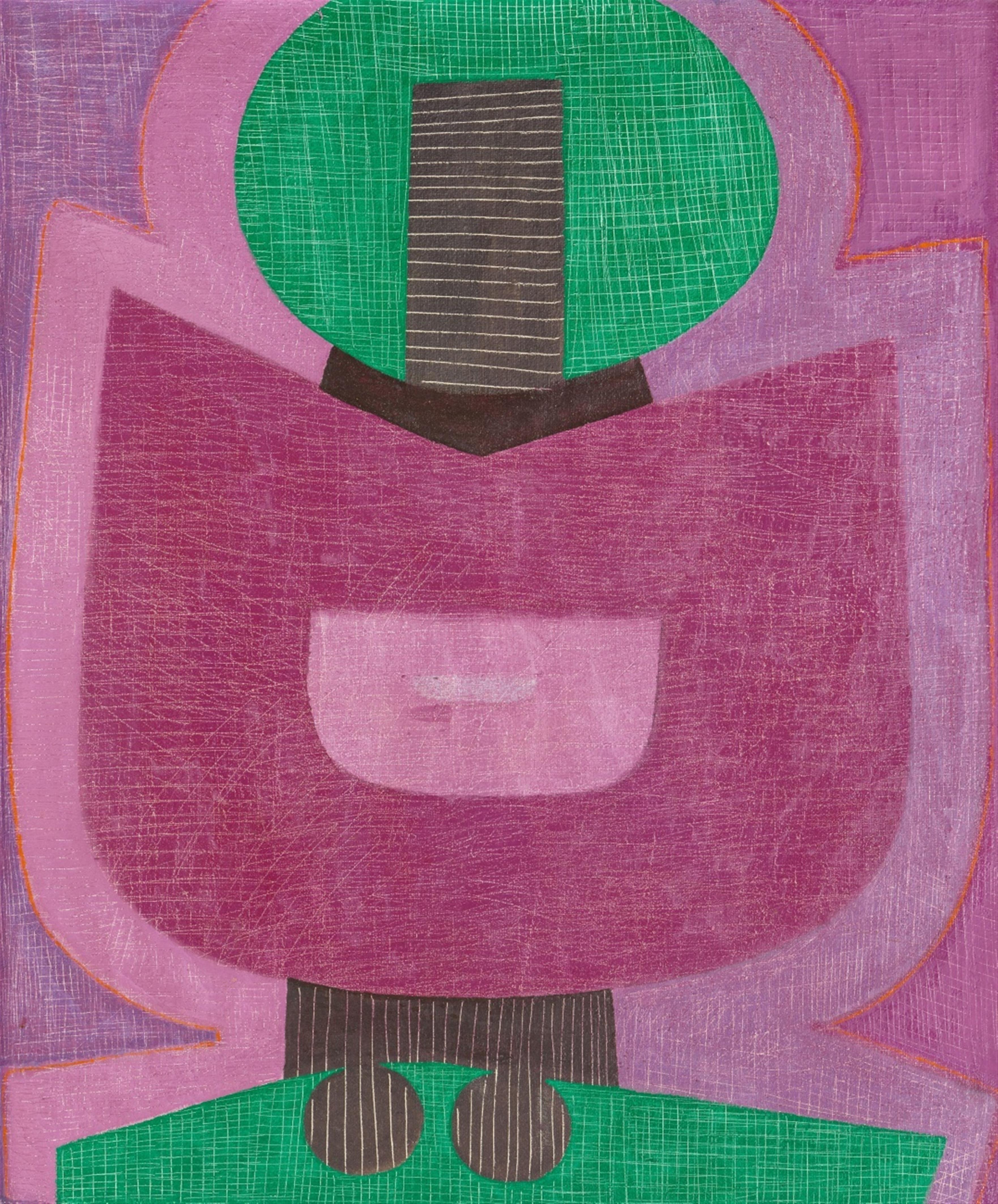 Max Ackermann - Ampel violett  ALTER PREIS NOCH DRIN