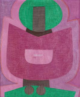 Max Ackermann - Ampel violett  ALTER PREIS NOCH DRIN