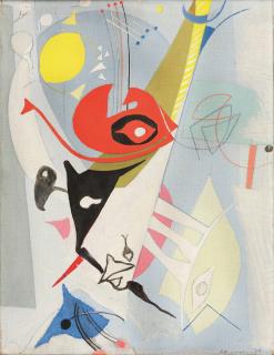 Max Ackermann - „Entfaltung“.