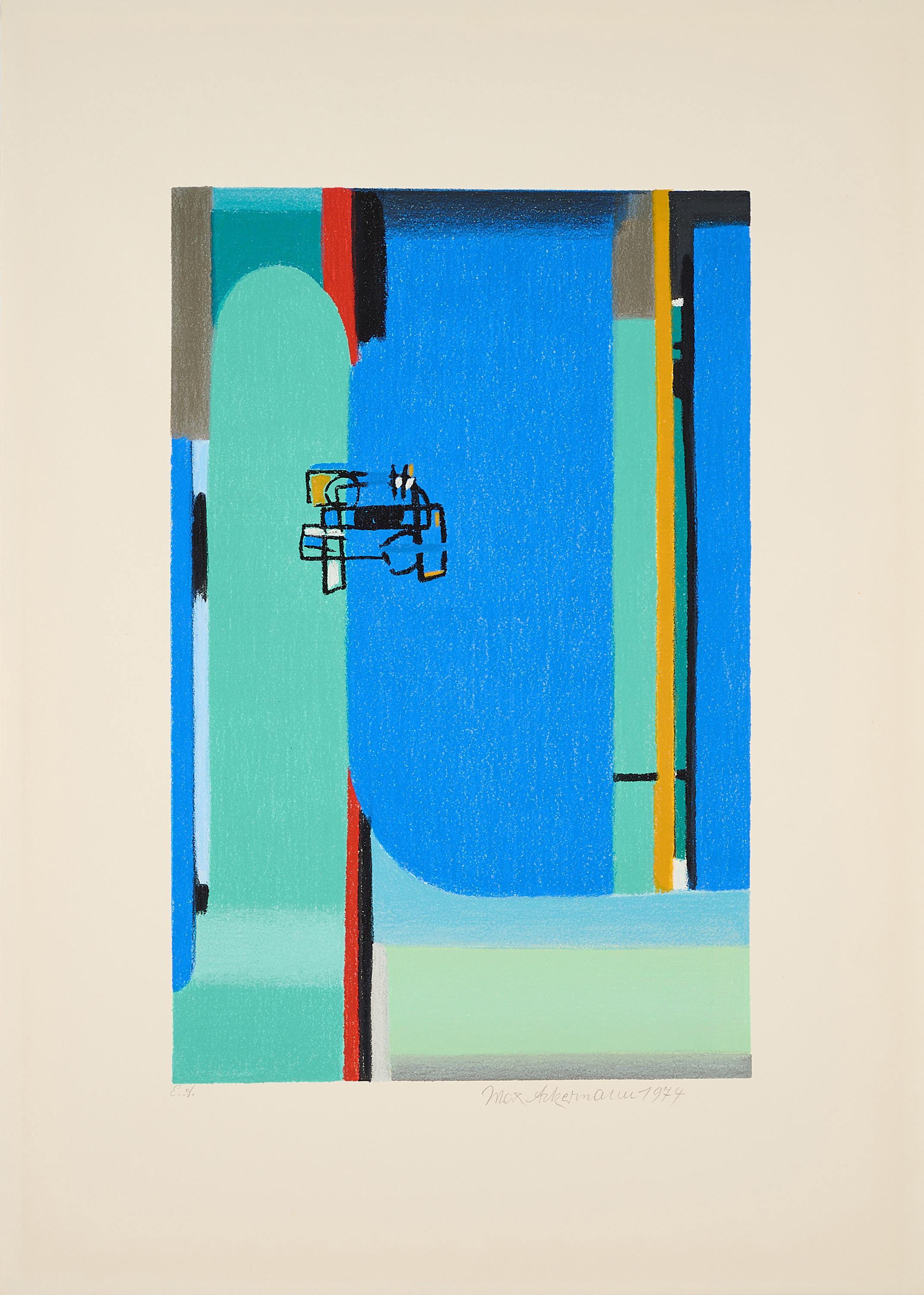 Max Ackermann - Kathedrale.