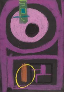 Max Ackermann - Violett.