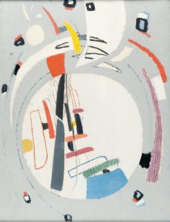 Max Ackermann - „Weisser Kreis Umworben“