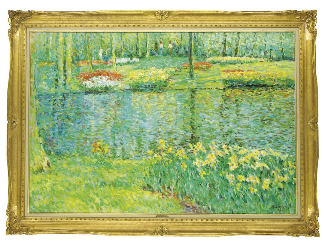 Max Agostini - A field of flowers