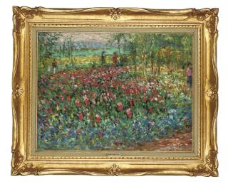 Max Agostini - A field of tulips