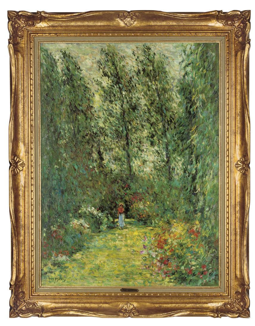 Max Agostini - Les peupliers