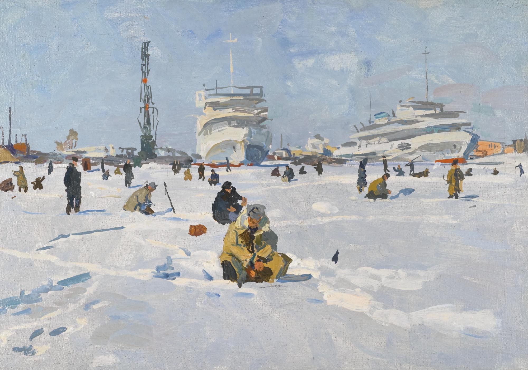 Max Avadievich Birshtein - Ice Fishing
