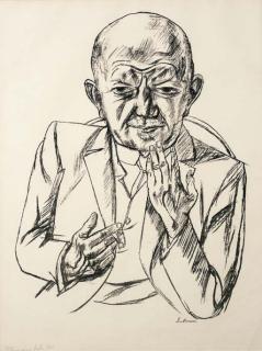 Max Beckmann - Bildnis Dr. Weidner (H. 181)