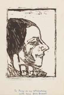 Max Beckmann - Bildnis Frau Swarzenski (Hofmaier 310.I)