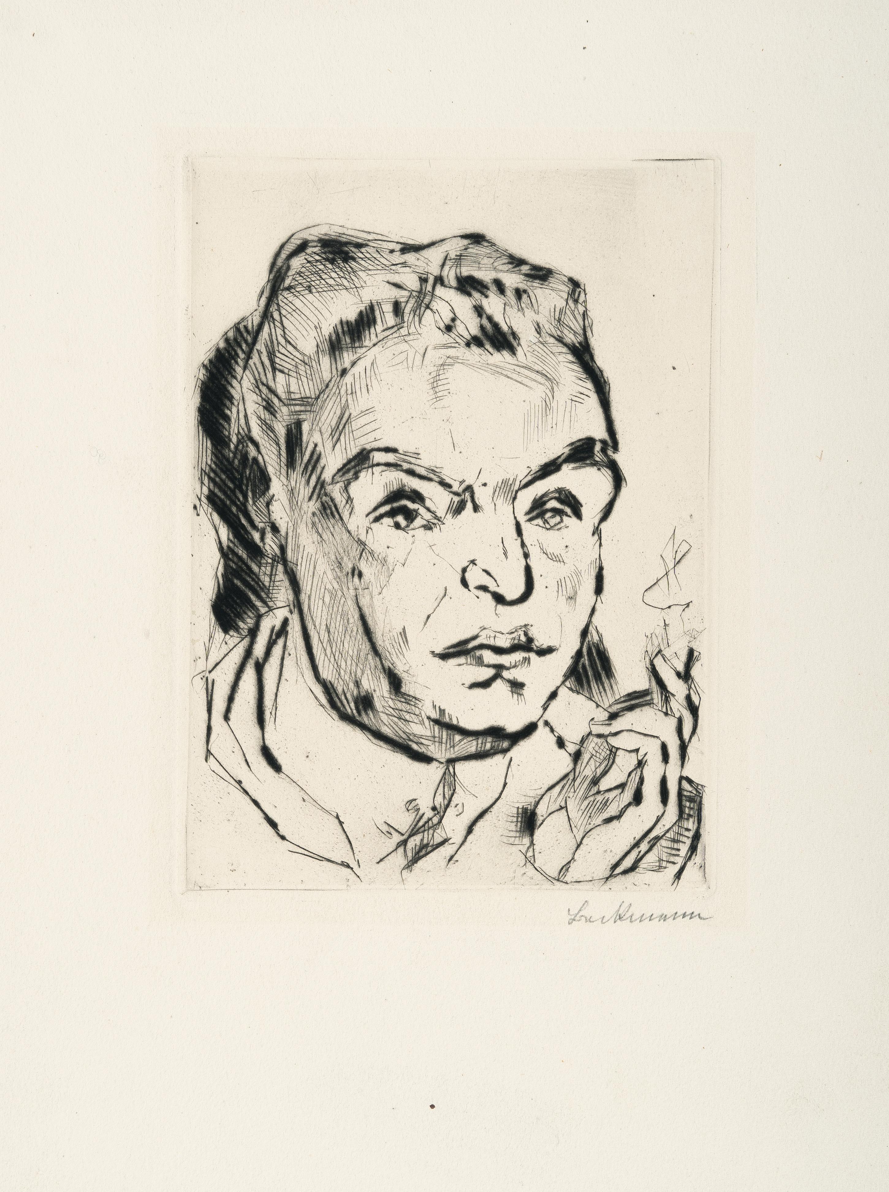 Max Beckmann - Bildnis Kasimir Edschmid