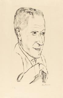 Max Beckmann - Bildnis Reinhard Piper