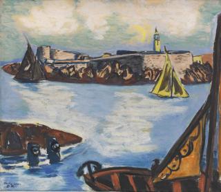 Max Beckmann - Château d\'If