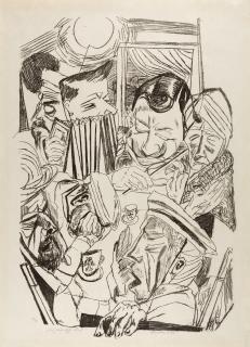 Max Beckmann - Das patriotische Lied.