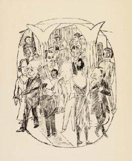Max Beckmann - Das Theaterfoyer