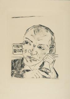 Max Beckmann - Der Ausrufer (Selbstbildnis).
