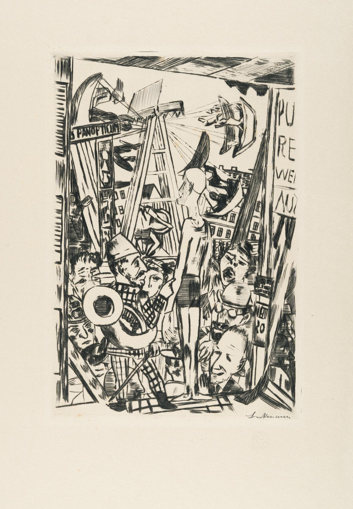 Max Beckmann - Der große Mann