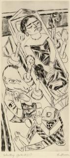 Max Beckmann - Der Traum I (Totenklage) (H. 302)