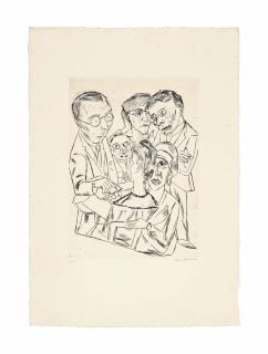 Max Beckmann - Der Zeichner in Gesellschaft