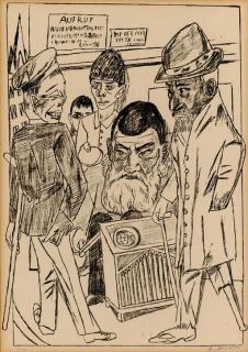 Max Beckmann - Die Bettler (Gallwitz 188; Hofmaier 219)