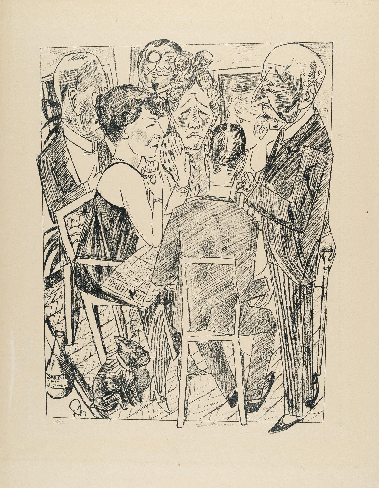 Max Beckmann - Die Enttäuschten I