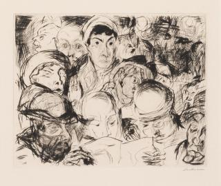 Max Beckmann - Die Kriegserklärung (Hofmaier 78)