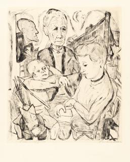 Max Beckmann - „Familienszene“ (Familie Beckmann)