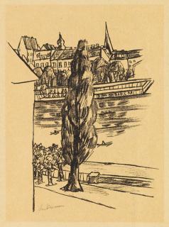 Max Beckmann - Flusslandschaft