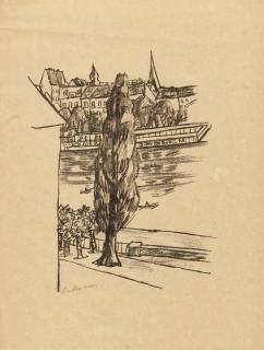 Max Beckmann - Flusslandschaft