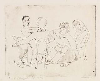 Max Beckmann - Gelage