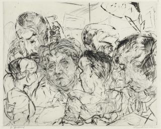 Max Beckmann - Gesellschaft (Hofmaier 86)