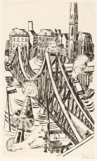 Max Beckmann - Grosse Brücke (\