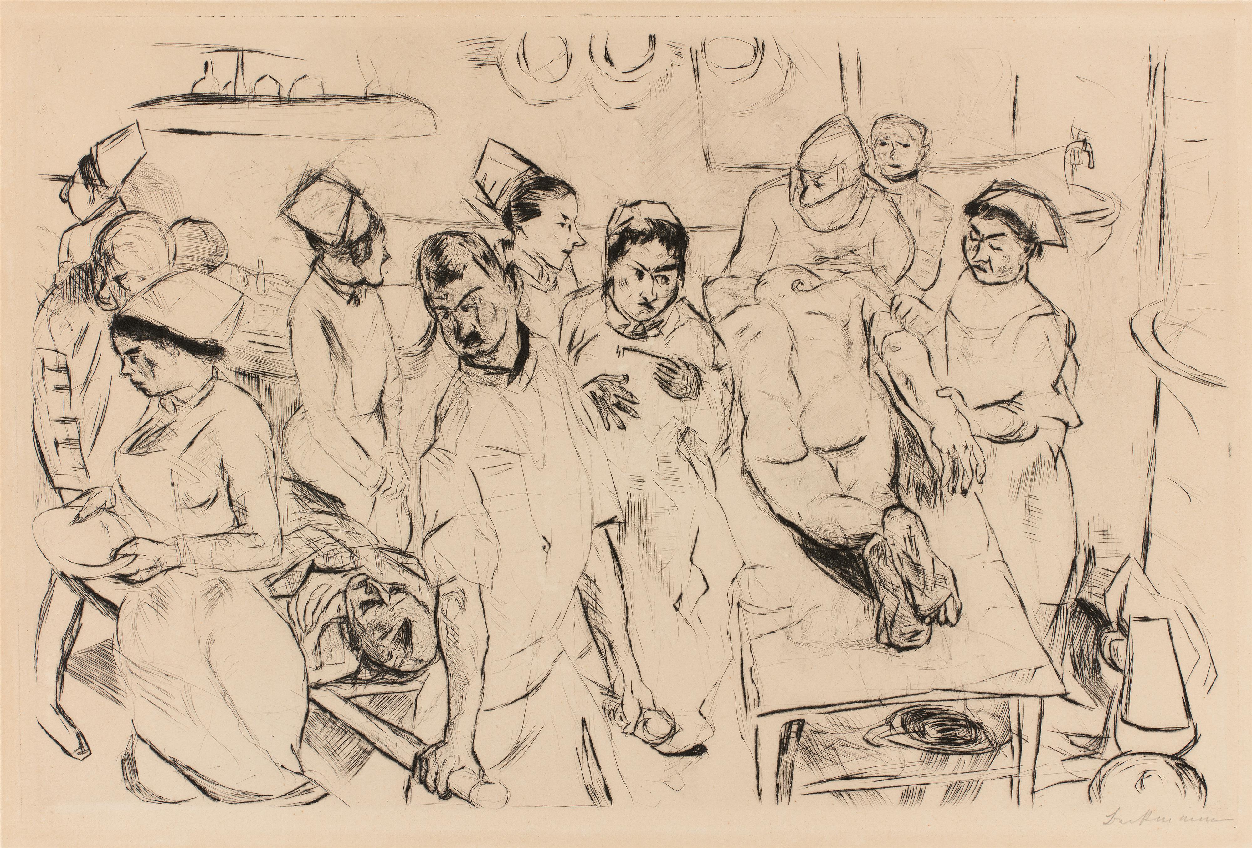 Max Beckmann - Große Operation