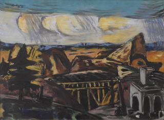 Max Beckmann - Grosser Steinbruch in Oberbayern (Large Quarry in Upper Bavaria)